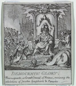 „Demokracie, aneb skica o od James Gillray