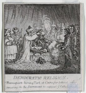 „Demokracie, aneb skica o od James Gillray