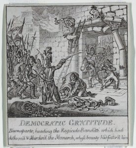 „Demokracie, aneb skica o od James Gillray