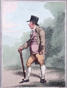 Elegance Democratique, publikovala Hannah Humphrey v roce 1799 (ručně kolorovaný lept) od James Gillray