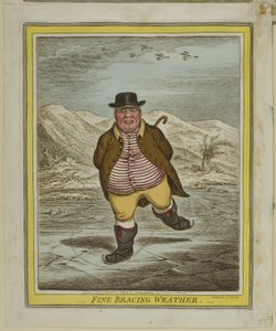 Jemné osvěžující počasí od James Gillray
