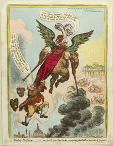 Ďábel chromý od James Gillray