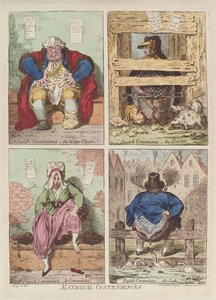 Národní vymoženosti, 1769 od James Gillray