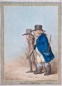 Pylades and Orestes, hospoda. od Hannah Humphrey, 1797