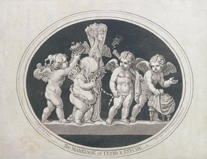 The Marriage of Cupid and Psyche, publikoval Hannah Humphrey v roce 1797