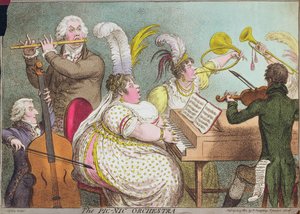 The Pic-Nic Orchestra, vydala Hannah Humphrey, 1802