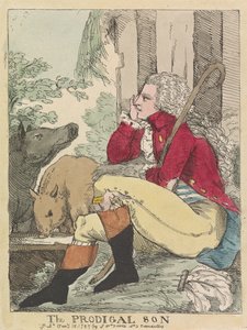 Ztracený syn od James Gillray