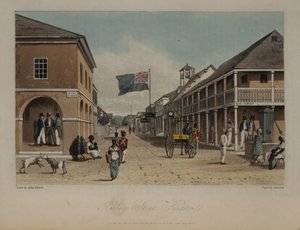 Harbour Street, Kingston od James Hakewill