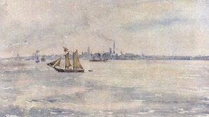 Birkenhead z řeky od James Hamilton Hay