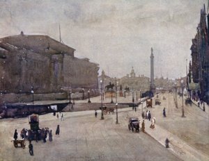 Lime Street s Wellingtonovým památníkem
