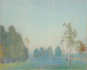 Parková scéna a věž, 1912