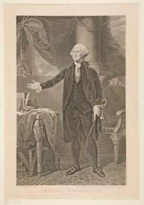 generál Washington od James Heath