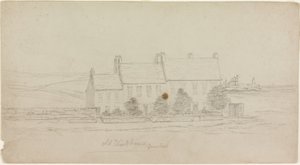 Old Workhouse, Ocean Road (tužka na kartě) od James Henry Cleet