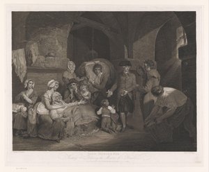 John Howard navštíví rodinu ve vězení John Howard Esq Návštěva a zmírnění utrpení vězení (název na předmětu) od James Hogg