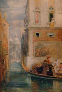 Gondola, Benátky, 1865, 1935 od James Holland