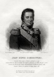 Jean Henri Dombrowski, polský vojenský velitel, 1845 od James Hopwood