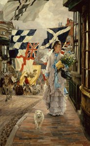 Slavnostní den v Brightonu od James Jacques Joseph Tissot