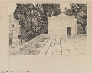 Roh Haram, ilustrace ze Života našeho Pána Ježíše Krista (inkoust a grafit na kartonu) od James Jacques Joseph Tissot