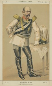 hrabě von Bismarck-Schoenausen od James Jacques Joseph Tissot
