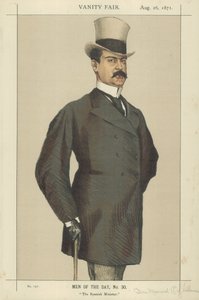 Don Manuel Rances y Villanueva (barevné lito) od James Jacques Joseph Tissot