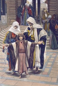 Ježíš nalezen – Ježíš nalezen – z „“Života našeho Pána Ježíše Krista““ – 1899 od Jamese Tissota – Ježíš nalezen v chrámu – Život našeho Pána Ježíše Krista, od Jacquese Josepha (Jacques Joseph) Tissot dit James Tissot ( 1836-1902) od James Jacques Joseph Tissot