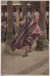 Jidáš se kaje a vrací peníze, ilustrace pro The Life of Christ, c.1886-94 (wc & kvaš na kartonu) od James Jacques Joseph Tissot