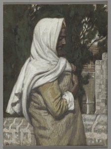 Lazarus, ilustrace pro The Life of Christ, c.1886-94 (wc & kvaš na kartonu) od James Jacques Joseph Tissot