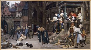 Návrat marnotratného syna, 1862 (olej na plátně) od James Jacques Joseph Tissot
