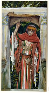 Máří Magdaléna před svým obrácením, ilustrace pro Život Kristův, cca 1886-96 (wc na papíře) od James Jacques Joseph Tissot