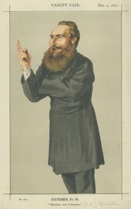 Pan Anthony John Mundella (barevné lito) od James Jacques Joseph Tissot