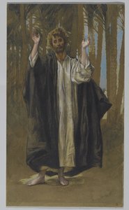 Saint Simon, ilustrace ze Života našeho Pána Ježíše Krista (wc přes grafit na papíře) od James Jacques Joseph Tissot