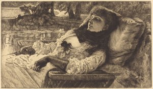 Letní večer od James Jacques Joseph Tissot