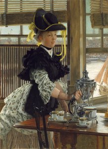 Čaj, 1872. od James Jacques Joseph Tissot