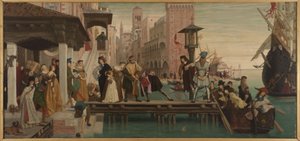 Odchod marnotratného syna od James Jacques Joseph Tissot