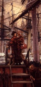 Emigranti aneb Pomocná ruka od James Jacques Joseph Tissot