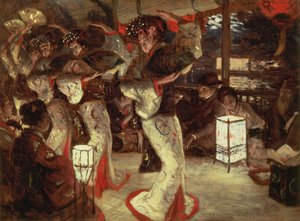 Marnotratný syn v moderním životě: V cizím podnebí, kolem roku 1882 (přípravný náčrt) od James Jacques Joseph Tissot