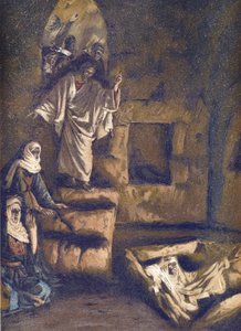 Vzkříšení Lazara – Vzkříšení Lazara – z „“Života našeho Pána Ježíše Krista““ – 1899 od Jamese Tissota – Život našeho Pána Ježíše Krista, od Jacquese Josepha (Jacques Joseph) Tissot dit James Tissot (1836- 1902) od James Jacques Joseph Tissot