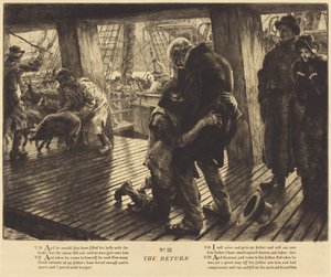 Návrat od James Jacques Joseph Tissot