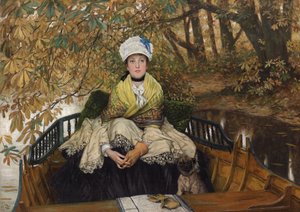 Čekání od James Jacques Joseph Tissot