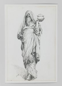 Žena z Káhiry, ilustrace ze Života našeho Pána Ježíše Krista od James Jacques Joseph Tissot