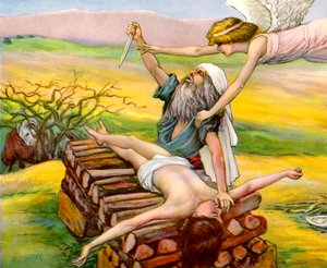 Abrahamova oběť Izáka - Bible