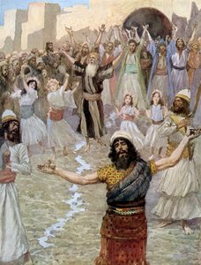 Saul prorokuje s proroky od Tisa - Bible od James Jacques Joseph after Tissot