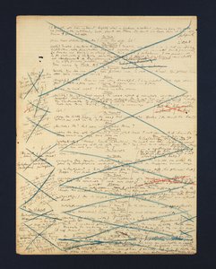 Rukopis autogramu epizody „Circe“ z Ulysses, Paříž, červenec – prosinec 1920 (pero a inkoust a tužka na papíře) (viz také 490419) od James Joyce