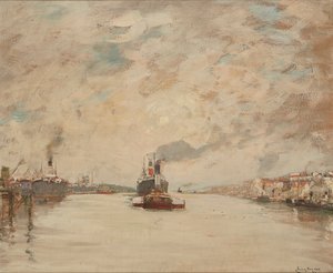 Westering Sun, River Clyde (olej na palubě)