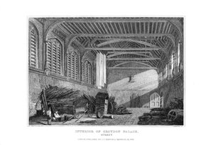 Interiér Croydonského paláce, Surrey, 1829. od James Lambert