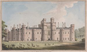 Hrad Herstmonceux, East Sussex: South West View