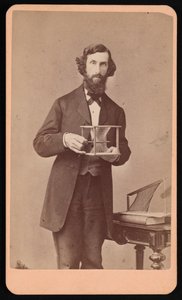 Portrét Samuela Edwarda Warrena 1831-1909, před rokem 1877. od James M Capper