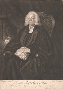 Dr. John Reynolds, S.T.B. od James McArdell