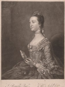 Jane hraběnka z Hyndfordu od James McArdell