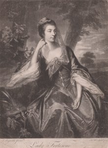 Lady Fortescueová od James McArdell